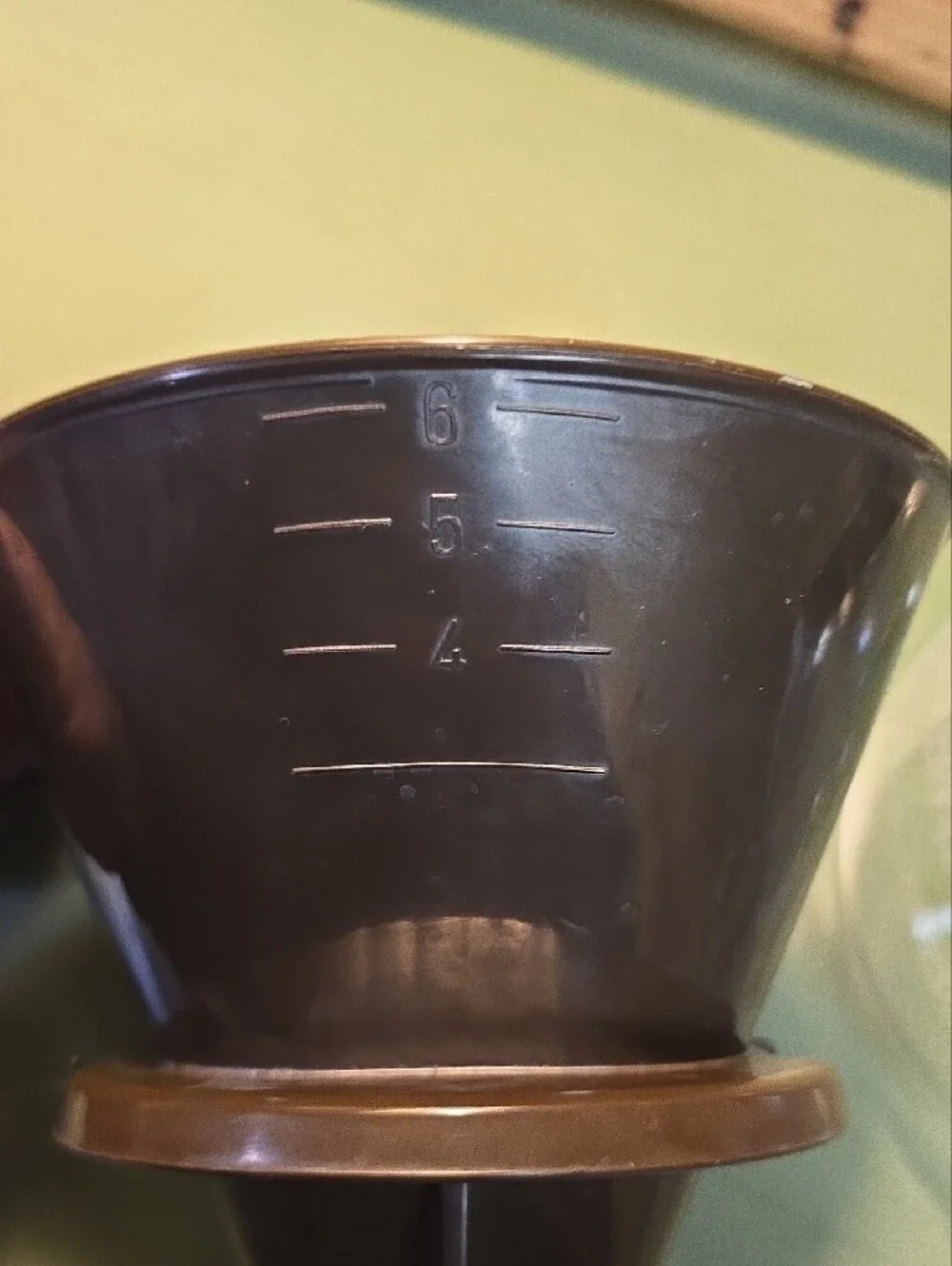 Vintage Melitta Pour Over Cone Filter Cup Coffee Maker With Glass Carafe And Top